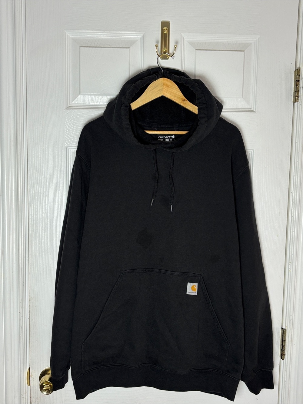 Carhartt Men's Loose Fit Midweight Logo Sleeve Graphic Sweatshirt